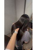髪質改善で艶髪に♪