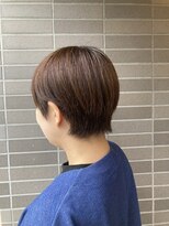 オーガニックマインド 坂戸 鶴ヶ島(organic+mind)&nbsp;秋色◎大人可愛い小顔ショート/髪質改善