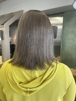 エイトオロク 那覇小禄店(EIGHT oroku) ブリーチありミルクティーカラー