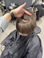 アース 溝の口店(HAIR&MAKE EARTH)&nbsp;20代30代40代◎髪質改善ストレート前髪２Wayバング★