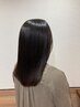 リタッチカラー＋縮毛矯正