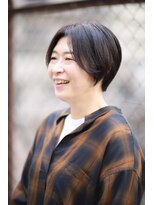 アルニコ エム 松戸駅前(ALNICO .. M)&nbsp;【松戸】～50代～膨らみやすい髪をコンパクトに収めたショート♪