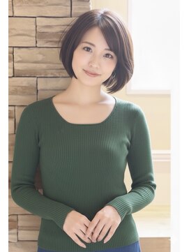 レウナ 外苑前(Reuna) 30代40代大人可愛いボブ　ひし形ボブ