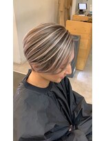 テラ 仙台(Tera) シャドールーツ グラデーション ショートカット