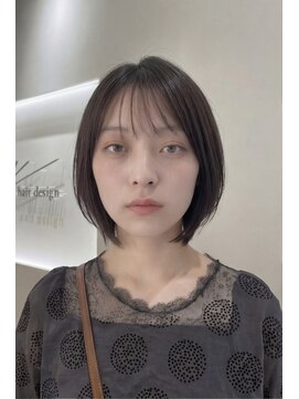 ウィズ ヘア デザイン(wis hair design) お手入れ簡単♪髪質改善で叶う大人の結べるツヤボブ