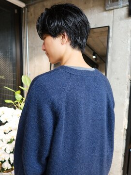 オルカ(ORCA) メンズヘア/メンズカット/センターパート/新宿【深江】