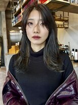 イミ(imi) グレージュカラー/レイヤーカット/顔周りカット/登戸