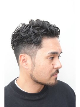アストロ(ASTRO) 【一宮メンズ】波打ちフェード×パーマ