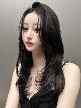 イキ 表参道(iki omotesando) 韓国レイヤーカット/ロング/小顔ヘア