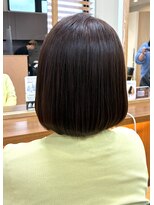 クレス 東武練馬店 【髪質改善カラー×ボブ】