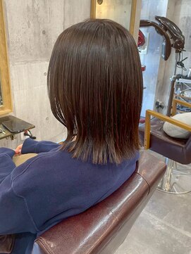 アムレヘアーエタ(amule hair eta) 【amule hair eta】切りっぱなしミディアム