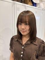 シロ(siro)&nbsp;顔周りレイヤー×明るめbrown