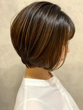 アフロート ショウナン(AFLOAT SHONAN) 誰でも似合うショートボブ{湘南/藤沢}