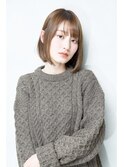 ナチュラルストレートボブ
