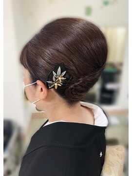 ブリエ(briller) TAKAKOstyle☆留袖 夜会巻き