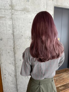 エース (ACE) ACE横浜 大人可愛いボルドーカラー×ニュアンスカール