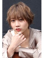 クシュ 所沢東口店(kusyu...)&nbsp;髪質改善デジタルパーマミニウルフくすみブルーテラコッタ(所沢)