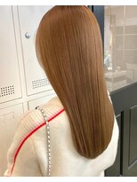 アンセム(anthe M) ツヤ髪ダブルカラーベージュ髪質改善勧告トリートメント