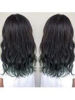 バランスビューティーリゾート(BALANCE. beauty resort)&nbsp;モスグリーン裾カラー