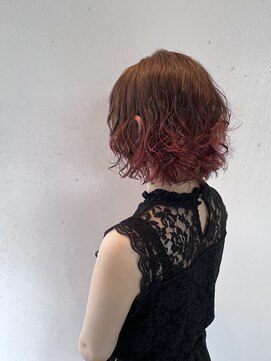 サラジュ 川西店(SARAJU) グラデーションカラーピンク