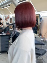 Lond表参道【伊杏】ピンクカシス 結べるボブ