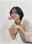 ハンサムショート　ショートボブ