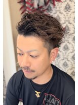 アンシュシュホワッツアップ(Anchouchou WHAT’S UP!?)&nbsp;ワイルドめんずパーマ