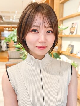 ルエ(rue) レイヤーカットマッシュショートボブウルフカット韓国◎前髪あり