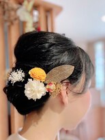 ミッキー(Micky) 和風ヘアセット