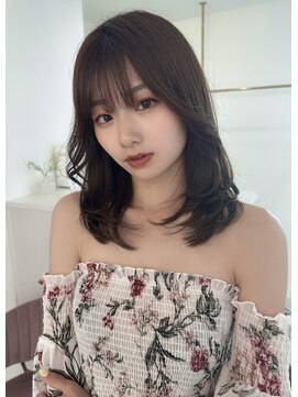 レミエ ダイカンヤマ(lemiie) ワンカールレイヤー★レイヤーカット★低めレイヤー