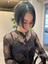 ダブ アオヤマ(DaB AOYAMA)&nbsp;ショートボブ/ハンサムショート/ショートヘア/ウェットショート