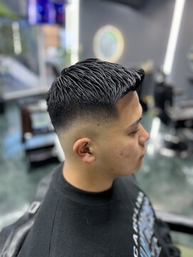 グリーディーフォックス 三軒茶屋(GreedyFOX) 波巻き/マッシュパーマ/ウルフ/ハイライト<理容室>三軒茶屋