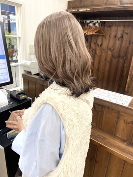 ジャストビューティー リアリー(just beauty Really) ミルクティ× ブラックエンドカラー 【横須賀中央 Really】