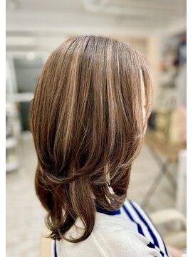 ヤマシタ(YAMASHITA) ハイライト+ケアカラー+ステップトリートメント