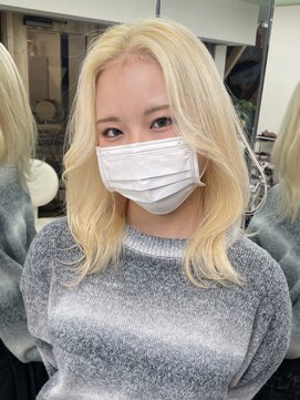 ハチ(HACHI) 垢抜けセンターパート