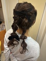 ヘアー アピッツ(hair a p i t s)&nbsp;編みおろしツイン♪