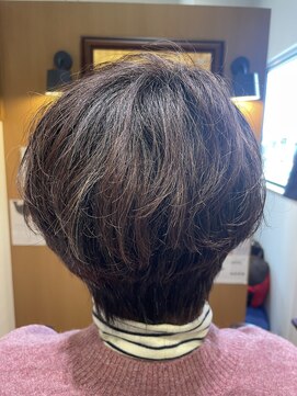 チアー ヘアリラクゼーション(cheer HAIRRELAXATION) ショートのパーマスタイル