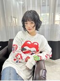 ウェーブボブ/顔まわりレイヤー