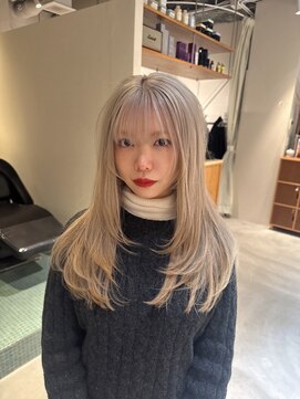 エルム 原宿 表参道(yelm) レイヤーカット/ベージュカラー