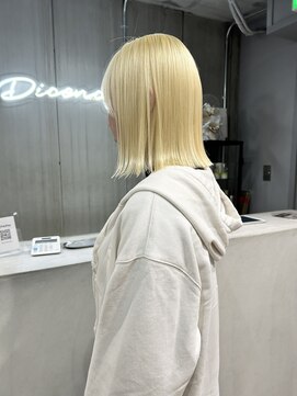 ディセンシー(Dicency) ボブ×ブリーチ抜きっぱなし