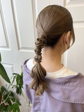 美容室 ウーヴリール(ouvrir) お呼ばれヘア