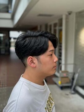 グラス 春吉1号店(glass) メンズカット+炭酸シャンプー