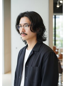 ロンドプランタン 恵比寿(Lond Printemps) ★ミディアムパーマ/メンズミディアム/ニュアンスデザイン