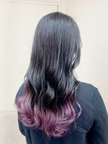 エターナルバイマティーナ(Eternal by MATINA)&nbsp;【ブラック×ラベンダーピンク/グラデーション】池袋美容室