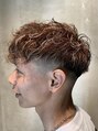 メンズサロン ガウディ 博多店(men's salon Gaudi)&nbsp;パーマ&ハイライト無造作感が男らしさを際立てます！