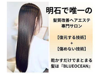 髪質改善/艶髪と艶カラー専門サロン BLUEOCEAN 【明石/大久保】【ブルーオーシャン】