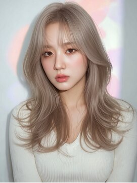 ホワイトベージュホワイトミルクティーグレージュ