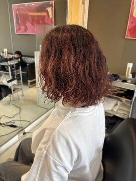 シャンプーボーイエイムス(SHAMPOO BOY aims) くせ毛ボブ