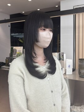 ロンドシエル 横浜(Lond ciel) レイヤーカット 姫カット