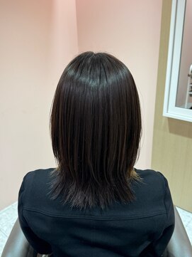 ルーム シンサイバシ(room shinsaibashi) 手触りなめらか髪質改善ストレート